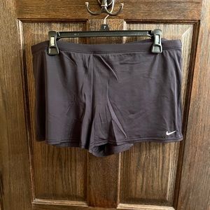 Nike black swim shorts in size L.